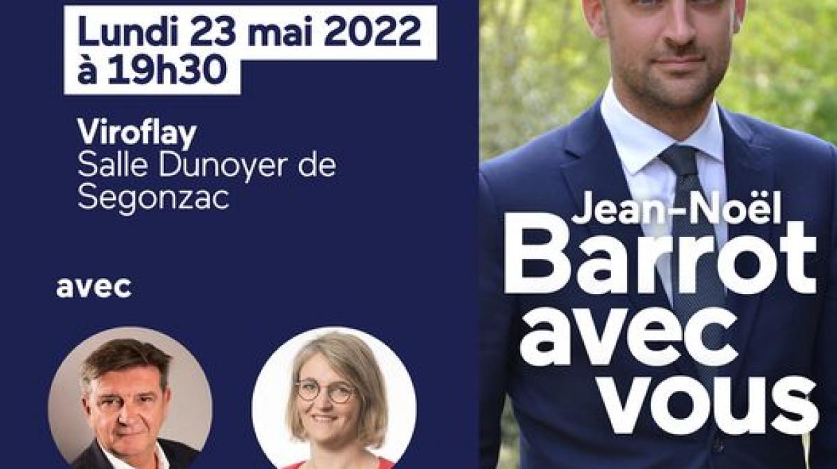 Reunion de camapgne Jean-Noël_Barrot-JNB, 23 mai