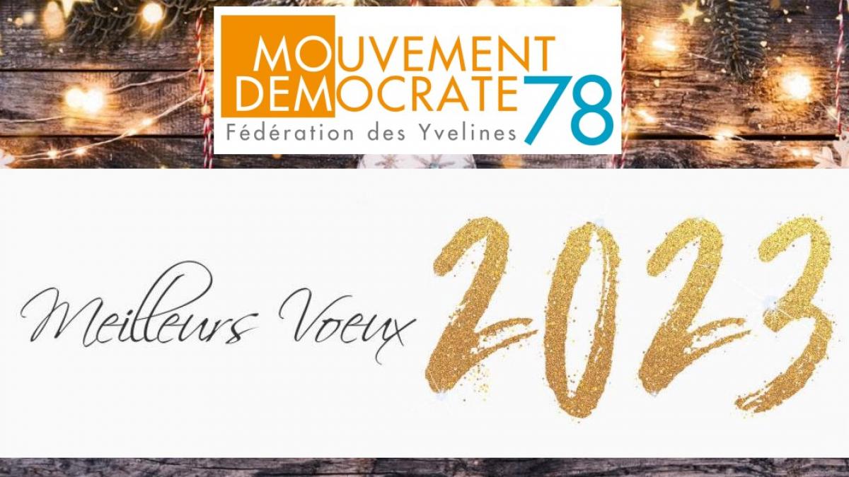 Vœux 2023 MoDem 78